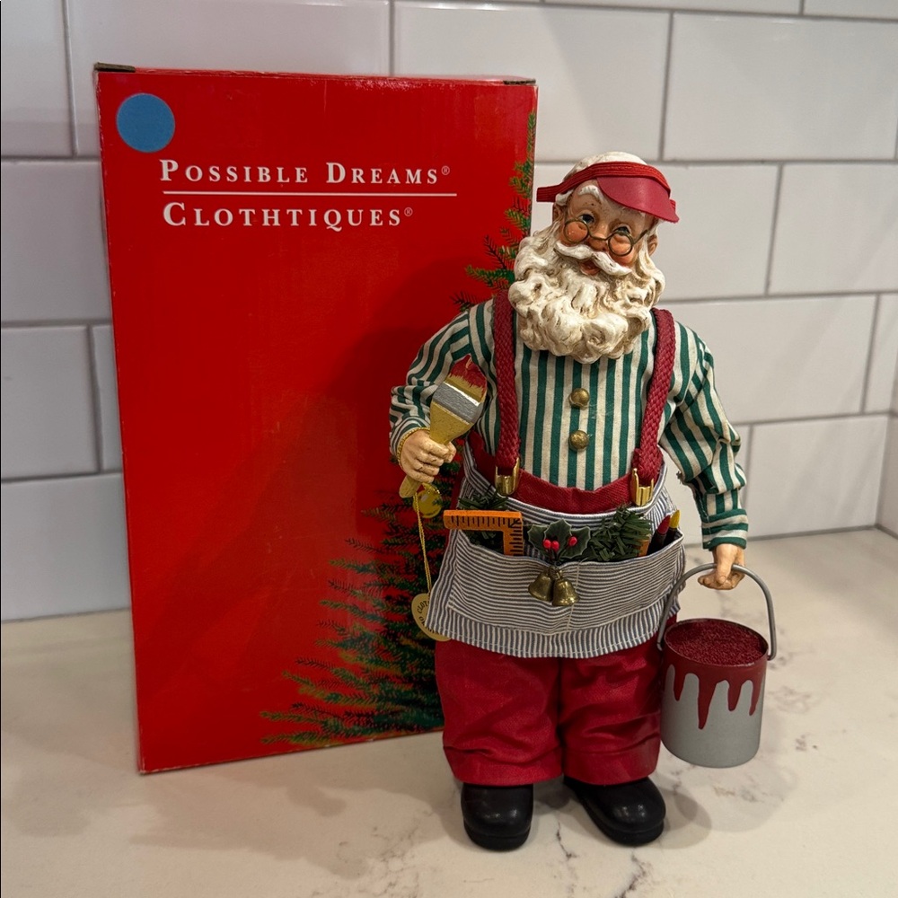 Dept 56 Possible Dreams Clothique Santa His Favorite Color 713098 1993